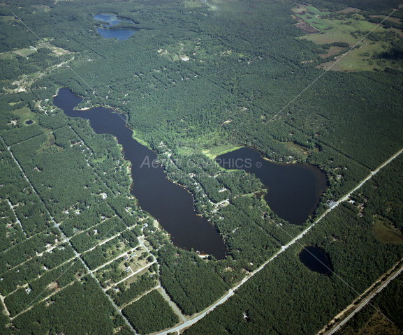 Long Lake & Emerson Lake in Mason County, Michigan